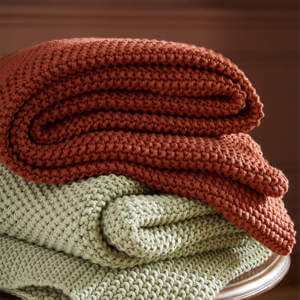 Laura Ashley Parker Terracotta Throw